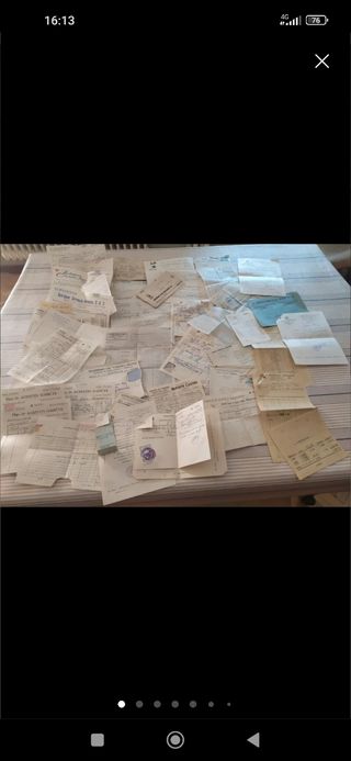 Cartas comerciales y facturas años 60- 2