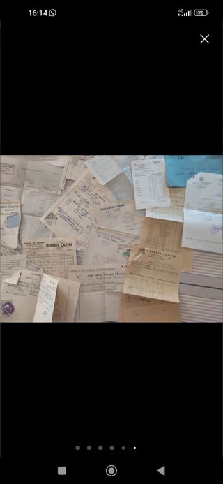 Cartas comerciales y facturas años 60- 2