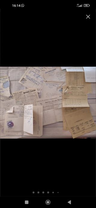 Cartas comerciales y facturas años 60- 2