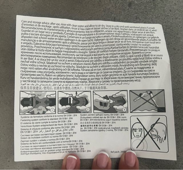 Cinturón natación Nabaiji