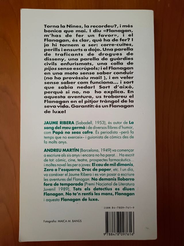 Libro Flanagan de luxe