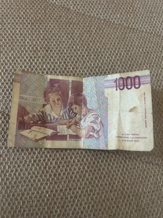 BANCONOTA MILLE 1000 LIRE