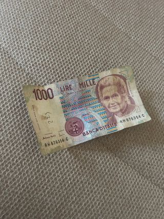 BANCONOTA MILLE 1000 LIRE