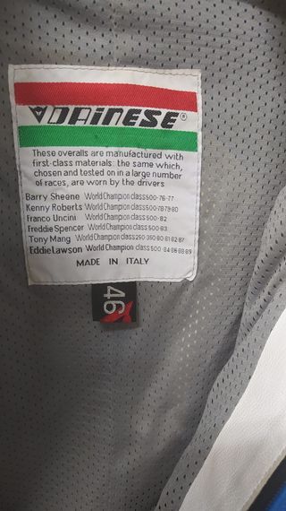Traje de moto Dainese
