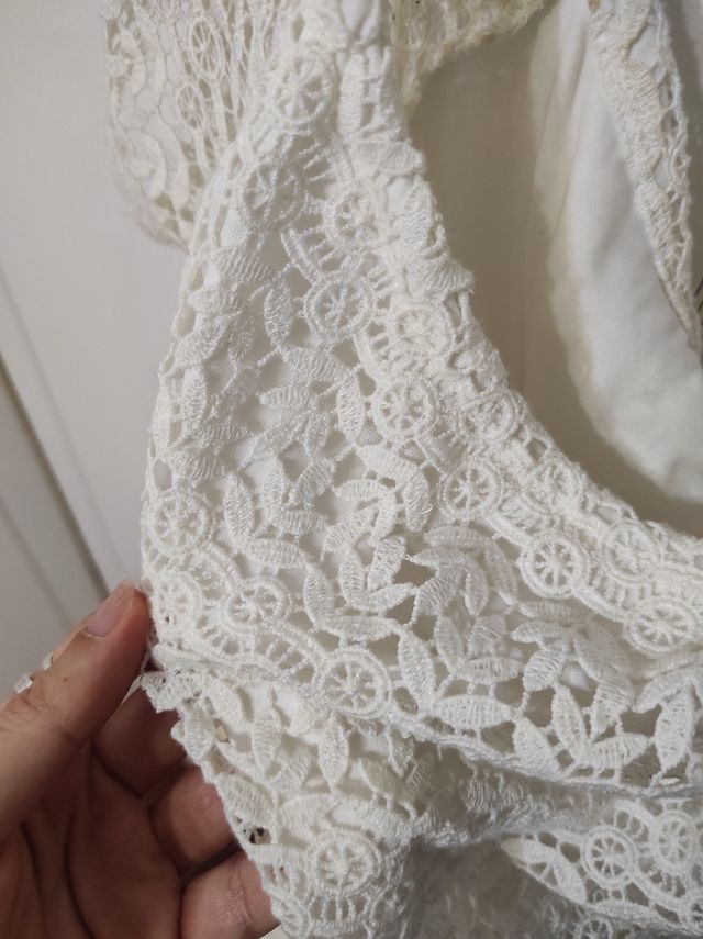 Vestito bianco Zara Trafaluc