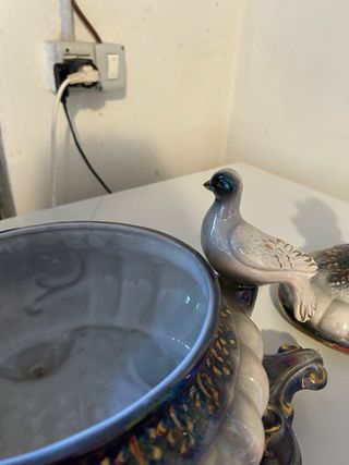 Centrotavola porcellana Capodimonte