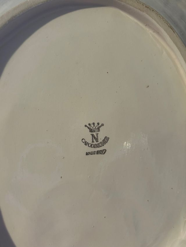 Centrotavola porcellana Capodimonte