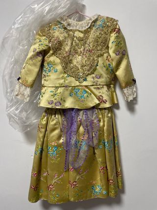 Traje fallera niña 2 años 