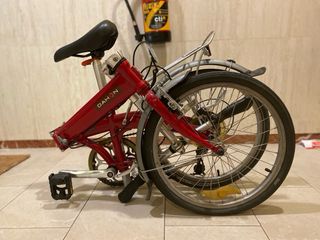 Bicicleta plegable DAHON SUV D6 ligera y fácil