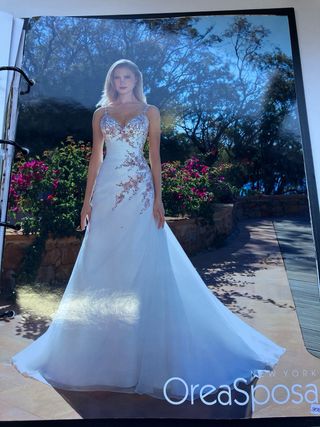 Vestido novia talla 44/46