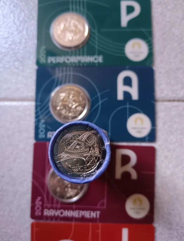 Francia 2 euros varios años