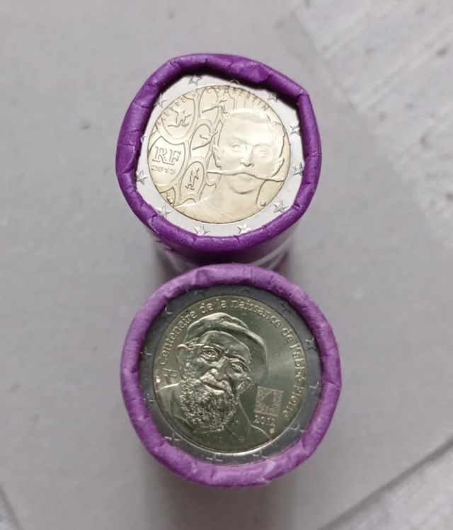 Francia 2 euros varios años