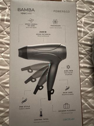 Secador de pelo de viaje cecotec