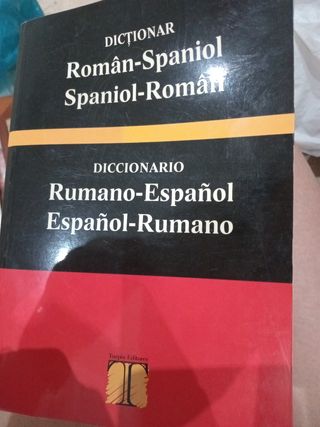 Diccionario rumano español