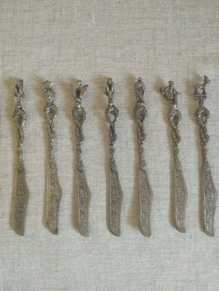 12 pezzi coltelli frutta/dolce vintage