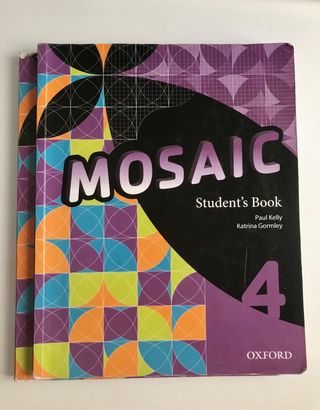 Libro inglés 4º ESO de Mosaic Oxford