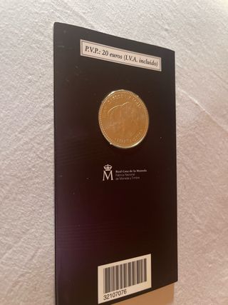 Moneda plata conmemorativa Tierra 12 €