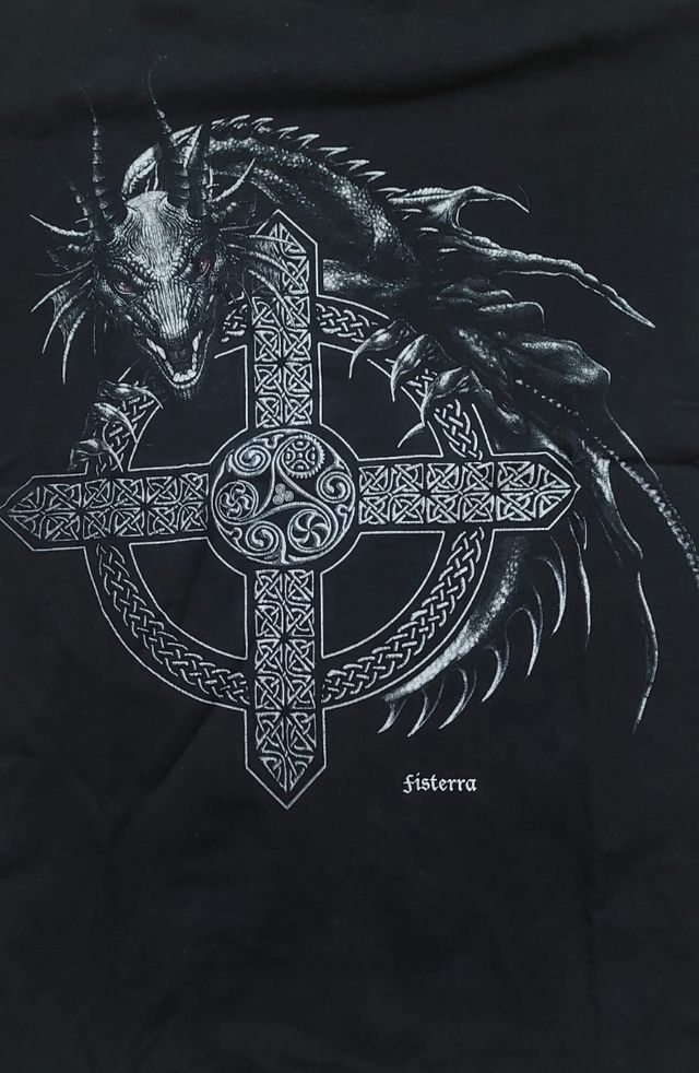 Camiseta estampado dragón Fisterra