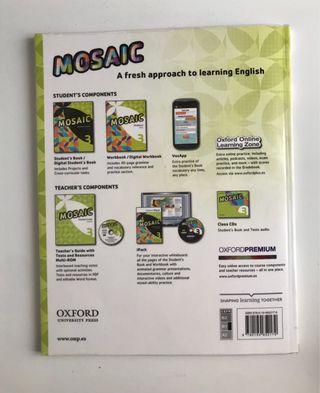 Libro inglés 3ºESO de Mosaic Oxford