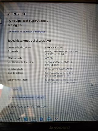 Portátil Lenovo G510 