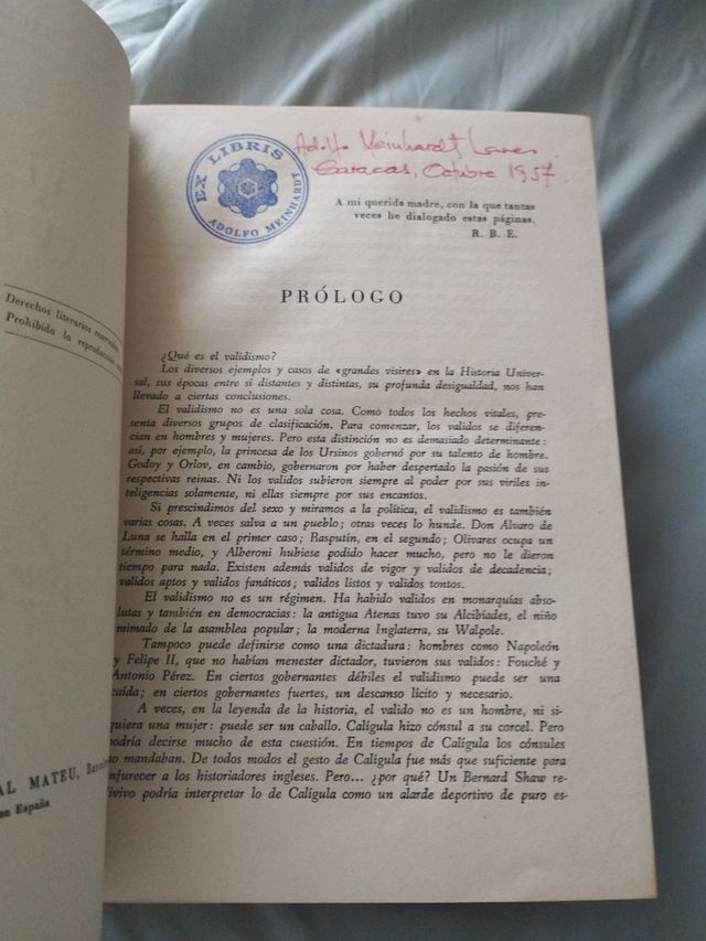 Válidos y Favoritas - Rafael Ballester E