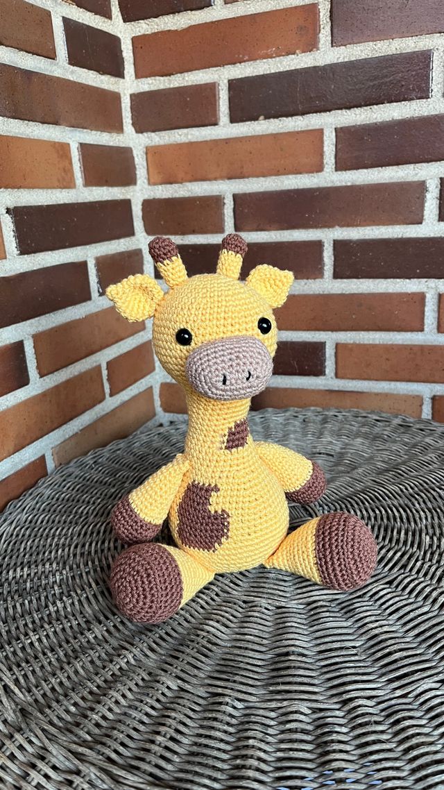 Peluche Jirafa Amigurumi Crochet