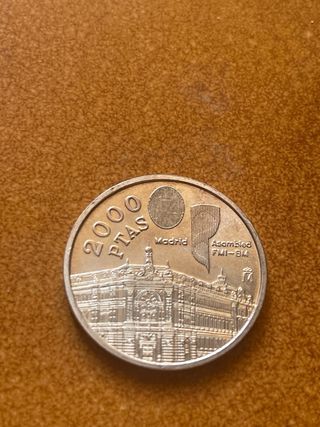 MONEDA PLATA 2000 ASAMBLEA FMI -BM AÑO1994