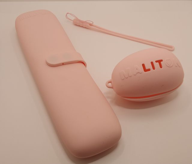 Custodia per pennelli da trucco in silicone