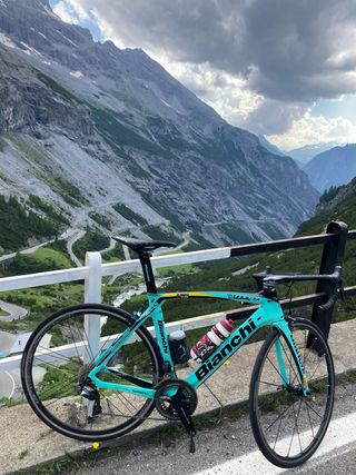 Bicicleta Bianchi Oltre XR4 Jumbo Visma 2019