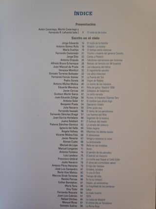 Escrito en el cielo. Madrid y literatura