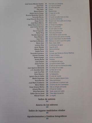 Escrito en el cielo. Madrid y literatura