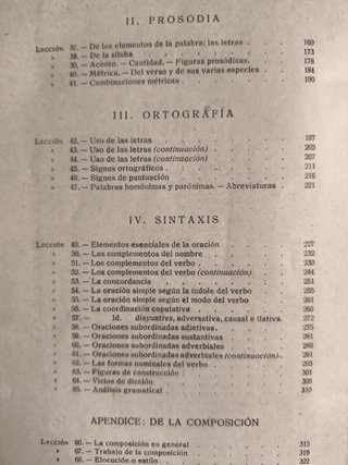 ANTIGUO LIBRO GRAMÁTICA CASTELLANA AÑO 1922