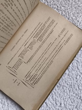 ANTIGUO LIBRO GRAMÁTICA CASTELLANA AÑO 1922