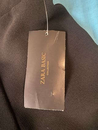 Abito corto nero Zara Basic, tg. M