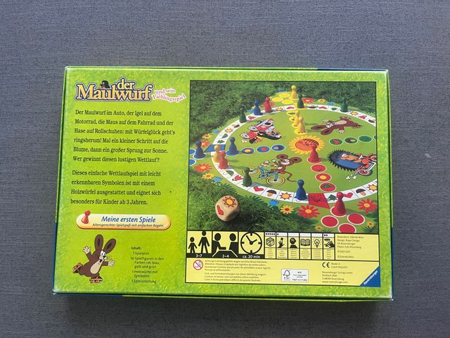 Juego de mesa der maulwurf en Alemán
