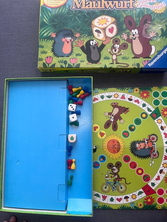 Juego de mesa der maulwurf en Alemán