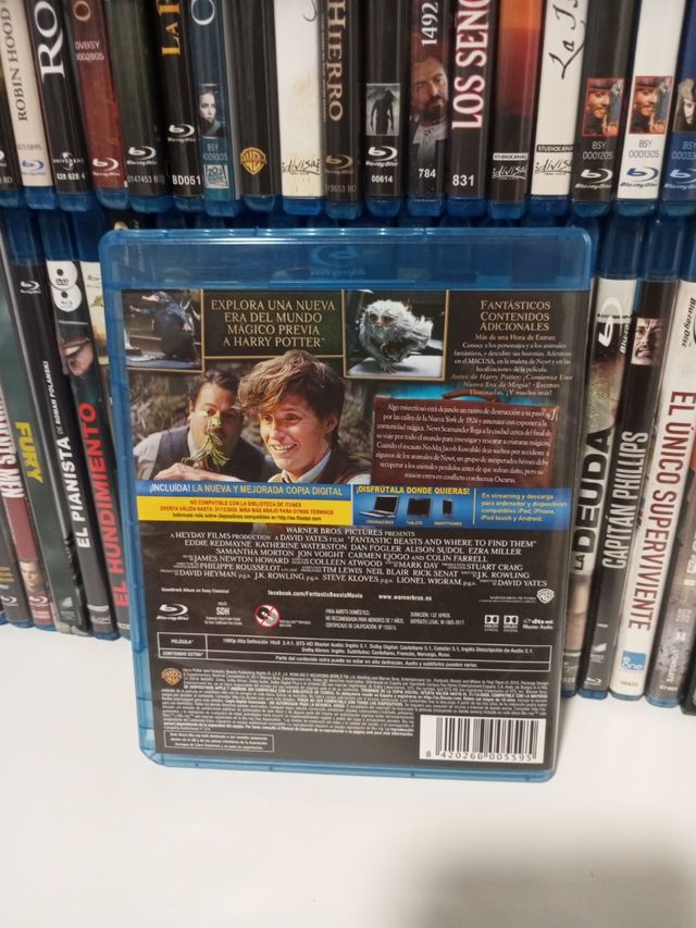 ANIMALES FANTÁSTICOS BLU-RAY