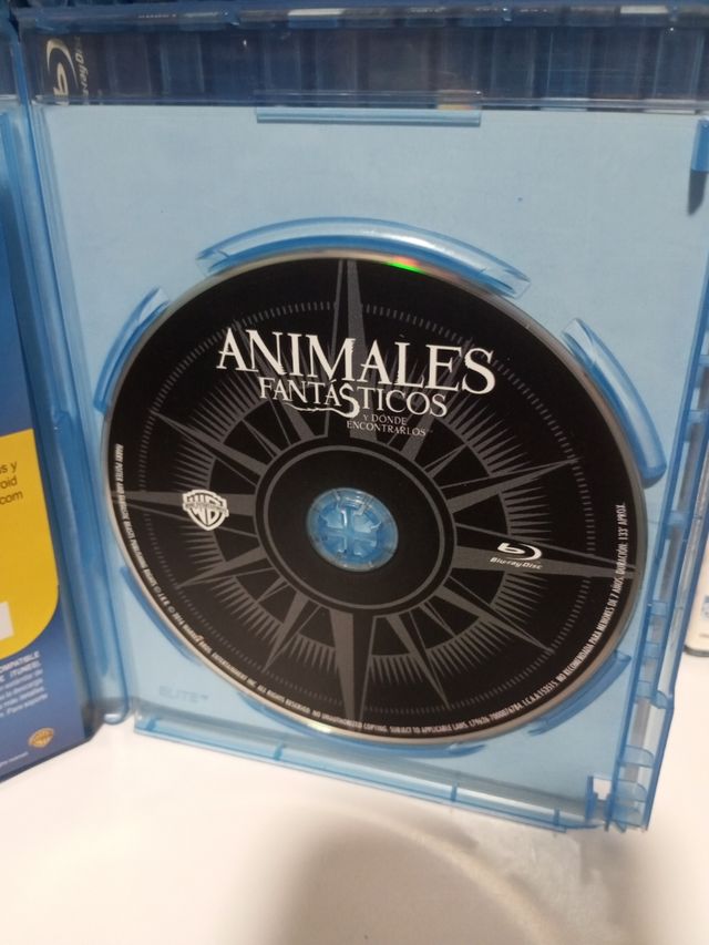 ANIMALES FANTÁSTICOS BLU-RAY