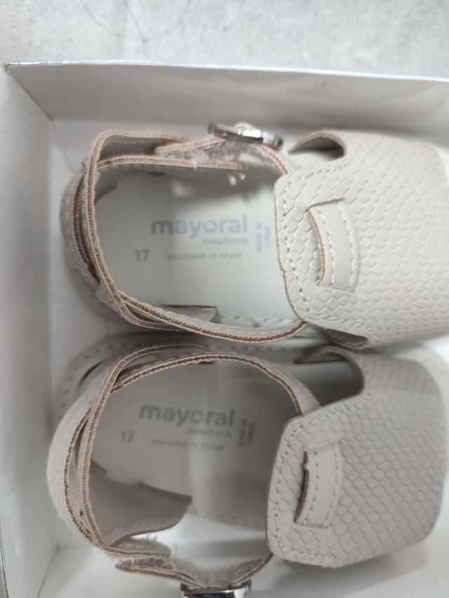 Zapatos bebe Talla 17 Marca MAYORAL