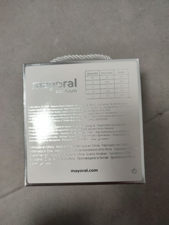 Zapatos bebe Talla 17 Marca MAYORAL