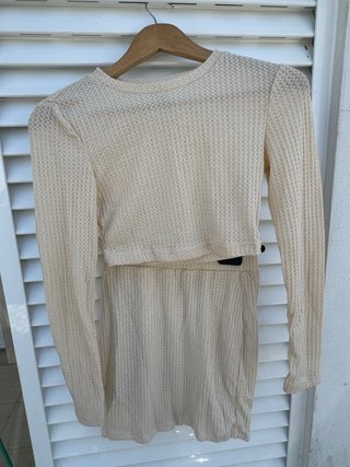 Conjunto de top e saia XS