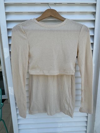Conjunto de top e saia XS