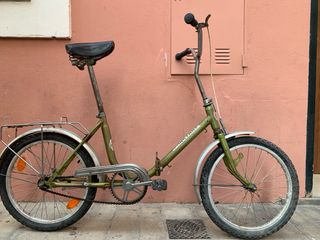 BICICLETA antigua PLEGABLE 