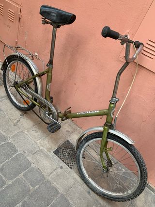 BICICLETA antigua PLEGABLE 