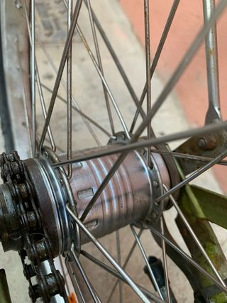 BICICLETA antigua PLEGABLE 