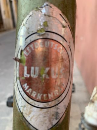 BICICLETA antigua PLEGABLE 