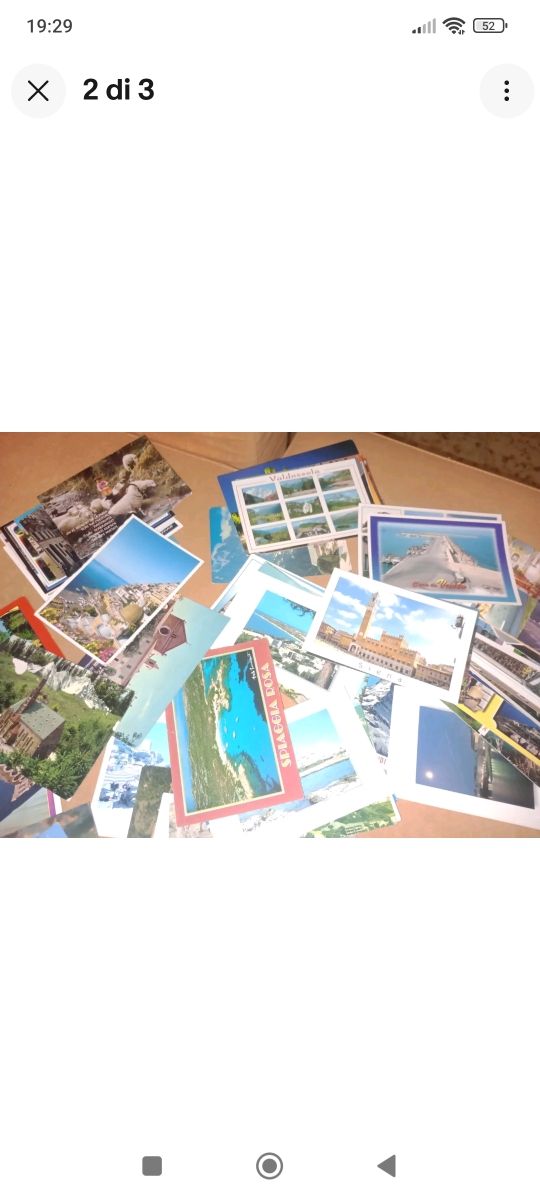 Cartoline vintage laghi