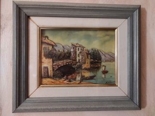 Cuadro en 3D paisaje