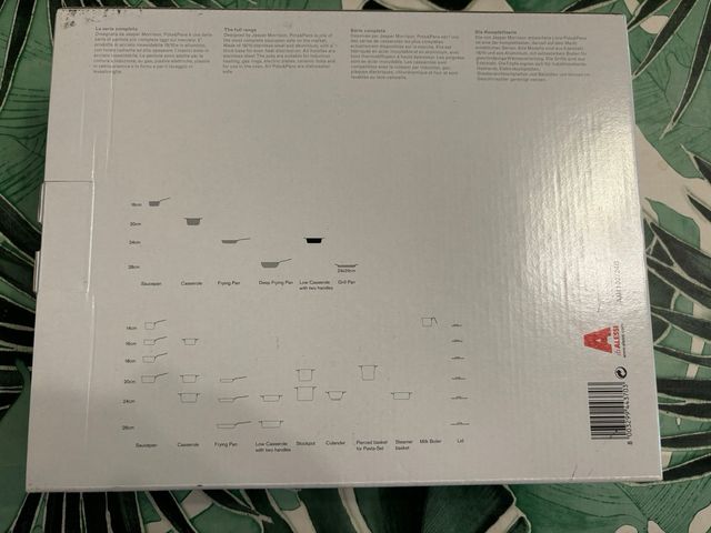 Casseruola bassa Alessi nuova