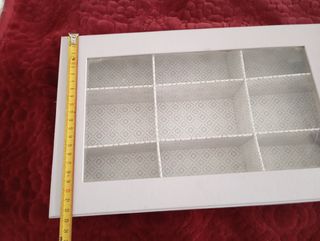 Cajas con separadores para bisutería 